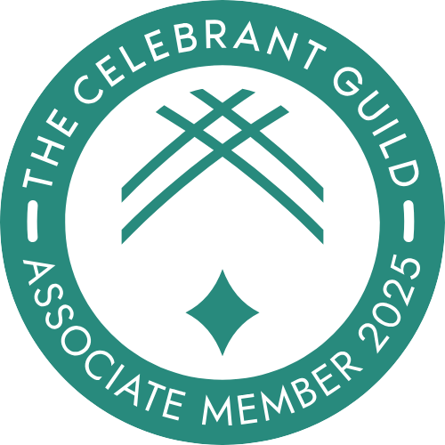 The Celebrant Guild - Associate Member 2025 badge